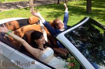 Аренда кабриолета в Москве на свадьбу