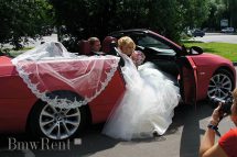 Аренда кабриолета в Москве на свадьбу